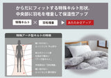 ボディフィットSticky Down羽毛掛けふとん