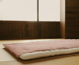 綿１００％開閉かんたん敷き布団カバー　〈S〉