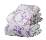 抗菌防臭わた入り ガーゼ肌掛けふとん〈S〉flower