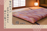 "贅沢仕上げ" 手作り重ねわた綿わた敷きふとん